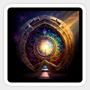 Divine Gateway Chakra Sticker